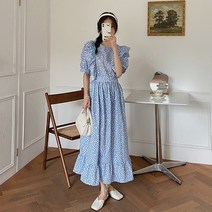 프라랑 어닝 셔링 원피스