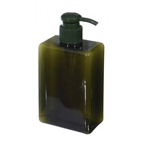[허브스프레이] 친환경 PETG 사각 디스펜서 100ml 150ml 250ml 280ml 샴푸 물비누 용기, 280m그린