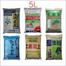 소포장 5L 난석모음 적옥토/녹소토/휴가토/동생사/사쓰마토 배양토, 1.초고질적옥토 극소립, 1개