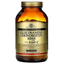Solgar 솔가 글루코사민 콘드로이친 1200 MSM Ester-C 180정, 1팩