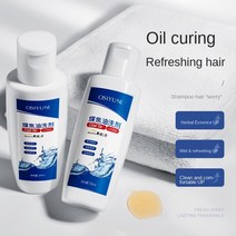 비듬 탈모 방지 시원한 두피샴푸 허브 석탄 타르 비듬 방지 가려운 건선 샴푸 로션 110ml 3 개/묶음, 한개옵션0