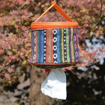 감성 캠핑용품 인디언 두루마리 휴지걸이 티슈케이스