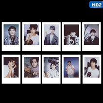 포카 포토카드 시즌그리팅 10 개대 Kpop 17 새 앨범 자체 제작 카드 LOMO 편지지, [01] H02
