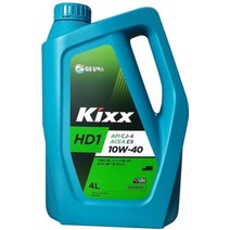 쏘렌토R엔진오일 디젤엔진오일 10W40 4L, 4000ml