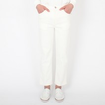 게스 남성 겨울청바지 기모 일자 화이트 데님팬츠 ML4D4183