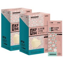 뉴크린웰 스타일 황사마스크 대형 KF94, 30개입, 2개, 아이보리