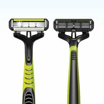 군대면도기 외날 제모용 면도기 일회용 6중날 면도기