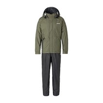 181406 시마노 Shimano DS 베이직 수트 낚시 비옷, 카크, L