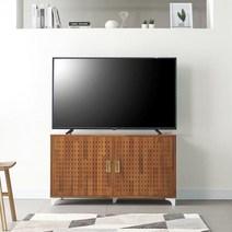 [우아미아이] [우아미가구]뉴티렌 1200 거실장 멀바우, 색상:멀바우