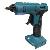 전동 실리콘건 가정용 다목적 공업용 실리콘총 ° 배터리 용 고온 핫 아교 열 수리 도구, 배터리 없음