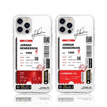 와우박스 리버풀 조던 헨더슨 싸인 축구 티켓 케이스