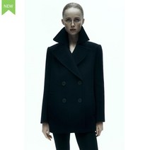 자라 ZARA 스타일 캐주얼코트 캐주얼 루즈핏 더블 8498298