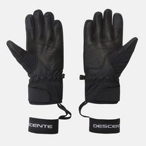 데상트 스키 패딩 장갑 SN423SGLN2BLK, 블랙