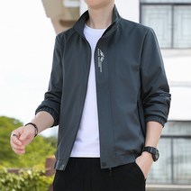 캐주얼바람막이점퍼 산봉우리 패턴 주추금 가을 캐쥬얼 트렌드 인쇄 플라워코트 스탠딩카라 멋진 재킷 남자 4997189725