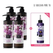 르퀼라야 스칼프 샴푸 810ml 4개 (헤어앰플팩 200ml), 포레스트