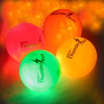LED 파크골프공 3피스 수명시간 약3000분 지속시간 5-7분, 레드+옐로우