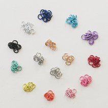 따바오 오링 연결고리 컬러 오링 8mm(10개) 실버 골드 오링 8mm 9mm(5g), 네이비 10개