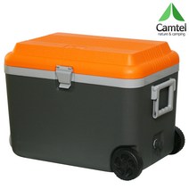 Camtel 바퀴형 아이스박스 50리터 2칼라, 아이스박스(50L)-블루