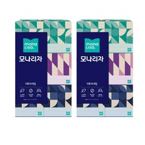 모나리자 천연펄프 미용티슈 각티슈 100매 6입 X 2팩(총12개), 12개