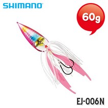 시마노 EJ-006N 60g 레드 스포터 타이라바 참돔 붉바리채비 염월루어, 07T-473912