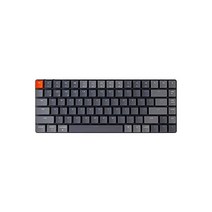 K3 초슬림 75% 레이아웃 RGB 백라이트 무선 블루투스/유선 USB 메카니컬 키보드 핫스왑 가능 로프로파일 키클론 옵티컬 레드 스위치 84키 게이밍 키보드 for Mac Wi, Low-Profile Keychron Optical R