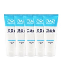 웰빙헬스 고운손 고보습 핸드크림, 5개, 90ml