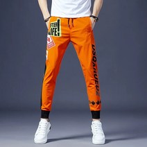 DarjinQD 남자바지 캐주얼 슬랙스 코튼 스판 빅사이즈 기본 면 바지 YF1909