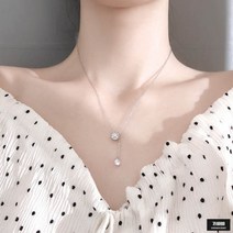 가바바 여성 목걸이 언발란스 반짝이는 여성 목걸이스러운 패션목걸이 G43211