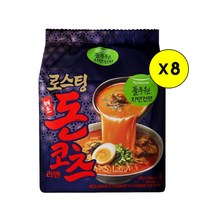 (상온)[풀무원]로스팅 돈코츠라멘(매운맛)4개입x8