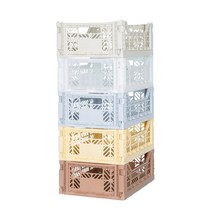 아이카사 폴딩박스 M 키즈세트_드림 접이식 리빙박스 수납박스 수납바구니 수납함 정리함, 단품