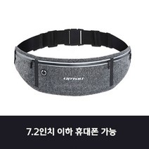 착붙 헬스미니백 런닝머신 요가 필라테스 런닝 조깅 배드민턴 스포츠 미니 힙쌕 가방, 그레이스몰