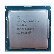 [중고] 인텔 코어i9-9세대 9900K 커피레이크-R (쿨러미포함)
