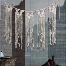 [갓샵]대형 마크라메 러브레인 가랜드 [차박 감성캠핑가랜드 월행잉 커튼 태피스트리 가랜더]