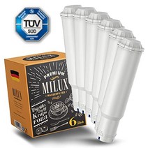 6 x krups f088용 정수 필터 | tÜv 인증 | 지멘스 보쉬 aeg neff 가제나우 전자동 커피 머신용