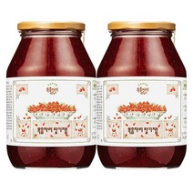 복음자리 딸기잼, 1050g, 2개
