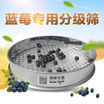 블루베리 선별기 수동 과일 분류기 원형 크기 체망, 12mm, 1개