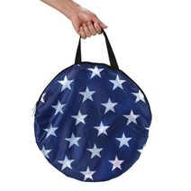 카약 카누 에어 보트용 접이식 투명 창 바람 항해 미국 국기, US Flag