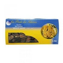 대추야자 (튀니지 가지) 1kg 디글렛 누르 냉동 건과 / Deglet Nour Dates Without Stick / XURMO QURITILGAN / nour Kurma, 1개
