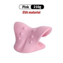 목 어깨 이완 스트레처 자궁 경부 견인 장치 척추 교정 지압 요법 베개 구름 통증 완화 정렬, EVAPink