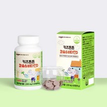 일동생활건강 키즈튼튼 어린이 칼슘 비타민D 츄어블 1병 2개월분 769829, 키즈튼튼 칼슘 비타민D 어린이