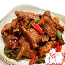 삼형제고기 매운갈비찜 한돈 500g 돼지갈비찜 찜용 간장 밀키트, 카스테라 핫도그 500g