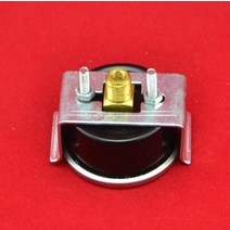 푸쉬풀게이지 y40-zv 1.5quot 40mm 140psi 압력 게이지 10kgcm2 압력계 pt18quot u-클램프가 있는 백 스레드, 0-3.5mpa 0-50psi