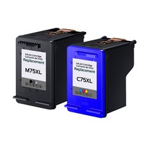 [삼성] INK-M75 INK-C75 (1+1) 재생잉크, INK-M75검정+INK-C75칼라, 1세트