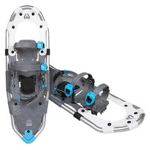 WildHorn Outfitters 여성 남성 청소년을 위한 Sawtooth Snowshoes 완전히 조절 가능한 스노우 슈즈 바인딩 경량 소재 단단한 그립 톱니, Arctic