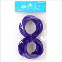 [우수제품] 일반모루 모루 미술재료 다이소 초등만들기 미술만들기 만들기재료 유치원만들기 볼펜감기리본 어린이집만들기 크리스마스, 연노랑