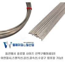 철사모음전 스텐철사 직선 강선 연선 아연 와이어커터 스텐결속선 철삼봉제작 휀스 낚시채비 diy, 4.스텐인레스강선(직선가공), 1.5mmX50cmX6개