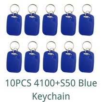 5/10pcs Ic Id 스마트 듀얼 칩 카드 Rfid 읽기 전용 인증 키 체인 125khz Tk4100 EM4100 배지 13.56mhz 1k, 06 As The Picture Shows