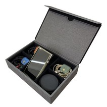 미테르 멀티 이어폰 DAP 플레이어 케이스 6구, 블랙, 6-Earphone Black Case