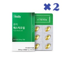 키오스의 눈물 그리스산 퓨어 매스틱오일 100% 캡슐, 2개, 30캡슐