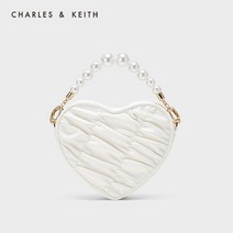 찰스앤키스 CK2-50701221여성 하트진주 토트겸크로스백